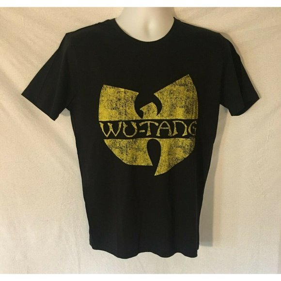 Mens WU-TANG CLAN Black T-shirt Size S 2016 NWT - Picture 1 of 3